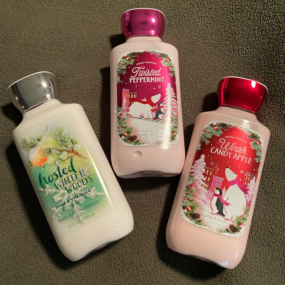 Bath & Body Works 3 body lotions